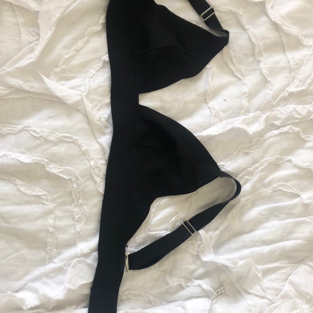 H&M Swim Suit Top Black (Size: US 10/ EUR 40)